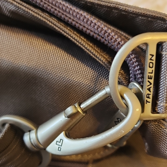 Travelon Taupe Crossbody Bag - Picture 15 of 16